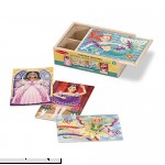Melissa & Doug Fanciful Friends Wooden Jigsaw Puzzles in a Storage Box 4 puzzles  B00HEZ0CLQ